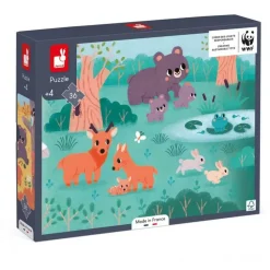 Puzzle 36 pièces : 4 saisons - Janod