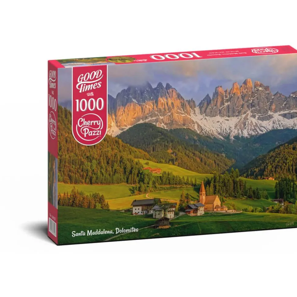 Puzzle 1000 pièces : Santa Maddalena, Dolomites - CherryPazzi