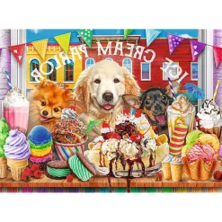 Puzzle 1000 pièces : Unlimited Fit Technology : Chien Peekers - Trefl Prime