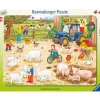 Puzzle 40 pièces - A la ferme - Ravensburger