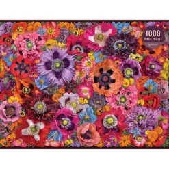 Puzzle 1000 pièces : Abeilles dans les Coquelicots - Galison