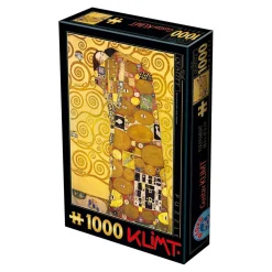 Puzzle 1000 pièces : Accomplissement, Gustav Klimt - DToys