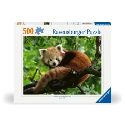 Puzzle 500 pièces : Adorable Panda roux - Ravensburger