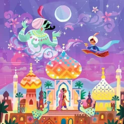 Puzzle 64 pièces : Aladin et la lampe merveilleuse - Ravensburger