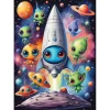 Puzzle 1000 pièces : Aliens - Yazz puzzle