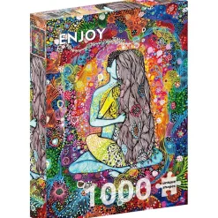 Puzzle 1000 pièces : Amour Cosmique - EnjoyPuzzle