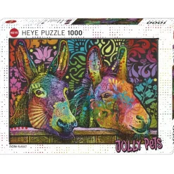 Puzzle 1000 pièces : Amour d'âne - Heye