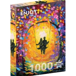 Puzzle 1000 Pièces : Amour romantique - EnjoyPuzzle