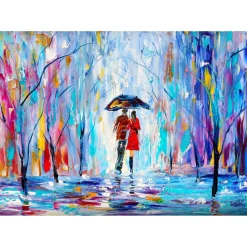 Puzzle 1000 Pièces : AmourPluvieux - EnjoyPuzzle