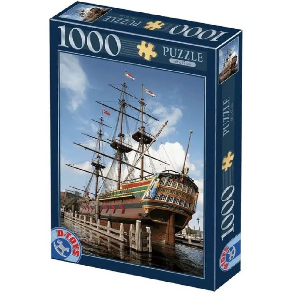 Puzzle 1000 pièces : Amsterdam - DToys