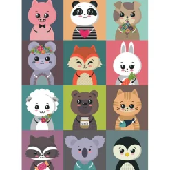 Puzzle 1000 pièces : Animaux drôles - Yazz puzzle