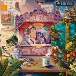 Puzzle 750 pièces : Art & Soul : Roméo & Juliette - Ravensburger