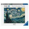 Puzzle 1500 pièces : Art collection Van Gogh - La nuit étoilée - Ravensburger