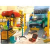 Puzzle 120 pièces : Atelier de voitures - Castorland