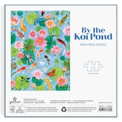 Puzzle 1000 pièces : Au bord de l'étang de Koi - Galison