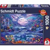 Puzzle 1000 pièces : Au clair de lune - Schmidt