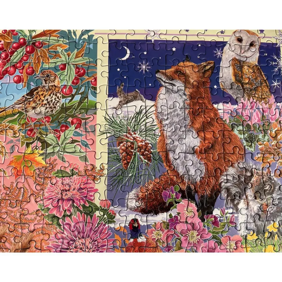 Puzzle 1000 pièces : Au fil des saisons - Gibsons
