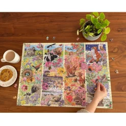 Puzzle 1000 pièces : Au fil des saisons - Gibsons