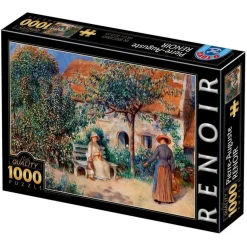 Puzzle 1000 pièces : Auguste Renoir - In Brittany - DToys