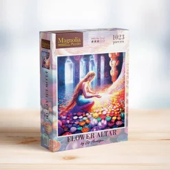 Puzzle 1023 pièces : Autel fleuri - Édition Spéciale Elif Hurdogan - Magnolia