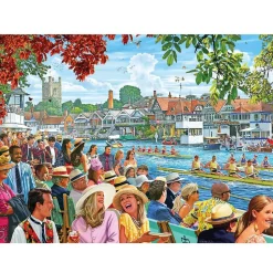 Puzzle 1000 pièces : Aviron à la Régate - Gibsons