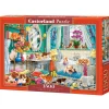Puzzle 1500 pièces : Bain d'animaux fou - Castorland