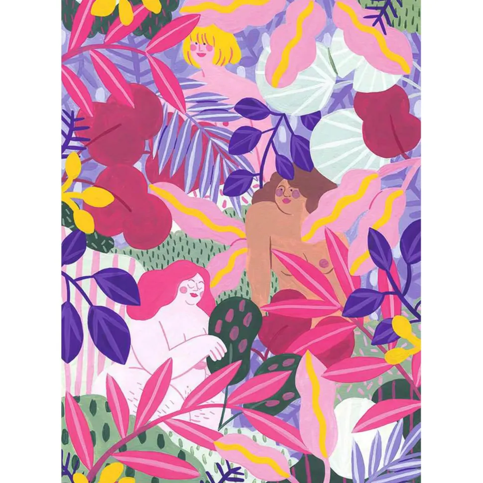 Puzzle 1500 pièces : Bain de Nature, Marie Boiseau (Collection Carte Blanche) - Nathan