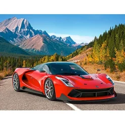 Puzzle 500 pièces : Balade en montagne - Castorland