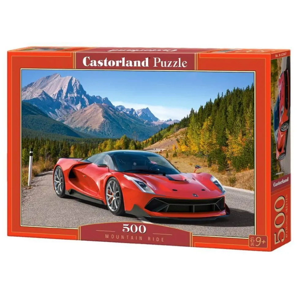 Puzzle 500 pièces : Balade en montagne - Castorland