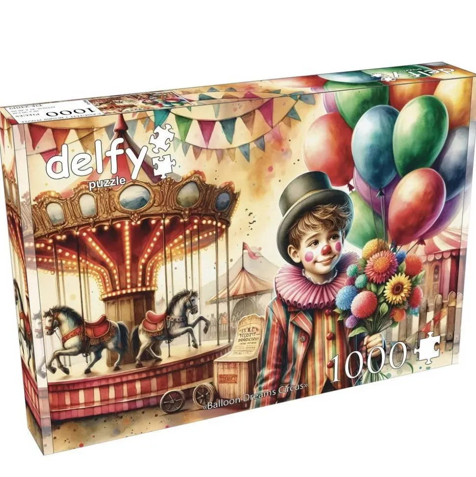Puzzle 1000 pièces : BALLOON DREAMS CIRCUS - JaCaRou