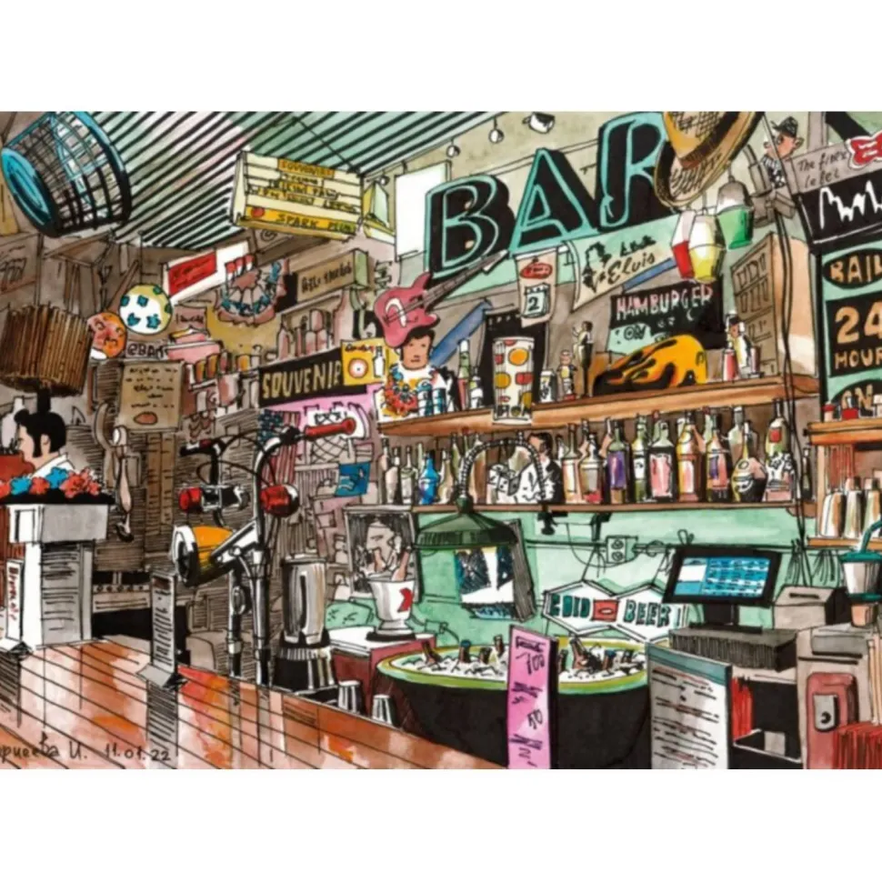 Puzzle 1000 Pièces : Bar - Magnolia