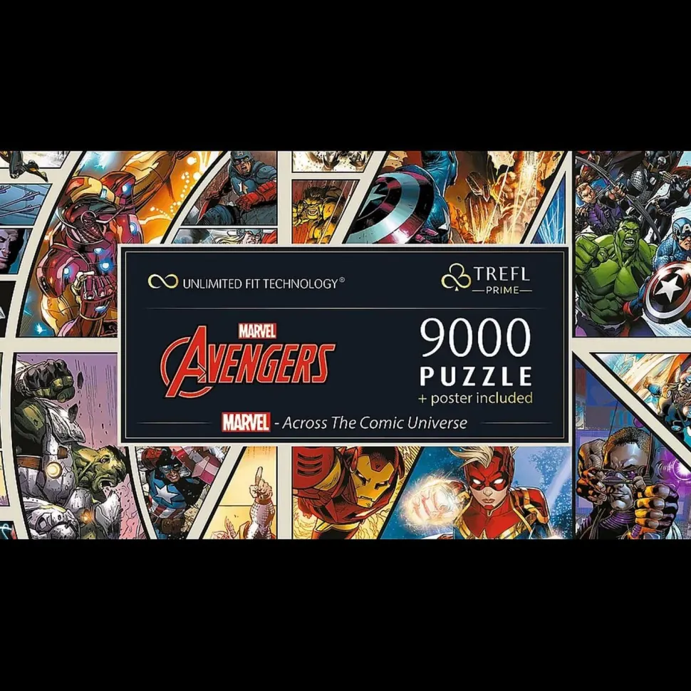 Puzzle 9000 pièces : BD Marvel Avengers - Trefl