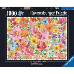 Puzzle 1000 pièces : Beautés fleuries - Ravensburger
