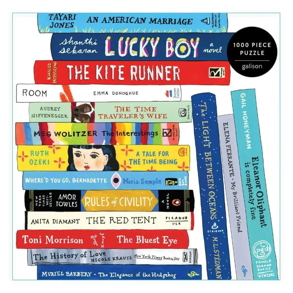 Puzzle 1000 pièces : Bibliophile Book Club Darlings - Galison