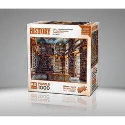 Puzzle 1000 pièces : Bibliothèque du Monastère de Saint-Florian - Ks Games