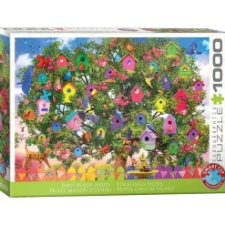 Puzzle 1000 pièces : Bird House Hotel par Olena - Eurographics