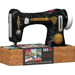 Puzzle 550 pièces : Boite en métal - Souvenirs de couture - Eurographics