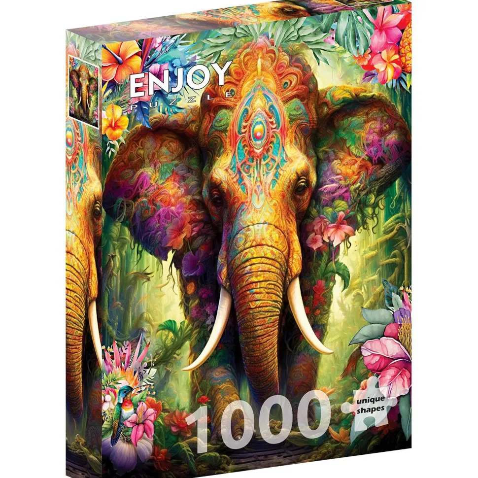 Puzzle 1000 Pièces : Botanique Céleste - EnjoyPuzzle