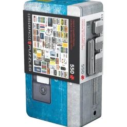 Puzzle 550 pièces : Boîte métal : Lecteur cassettes audio - Eurographics