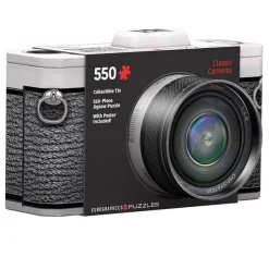 Puzzle 550 pièces : Boîte métallique : Appareil photo classique - Eurographics