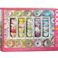 Puzzle 1000 pièces : Boîtes de tasse de thé - Eurographics