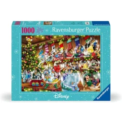 Puzzle 1000 pièces : Boules à neige Disney - Ravensburger