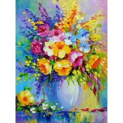 Puzzle 1000 Pièces : Bouquet de fleurs d'été - EnjoyPuzzle