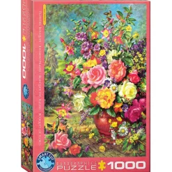 Puzzle 1000 pièces : Bouquet de fleurs - Eurographics