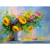 Puzzle 1000 Pièces : Bouquet de Fleurs Jaunes - EnjoyPuzzle