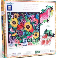 Puzzle 1000 pièces : Bouquet d'été - Eeboo