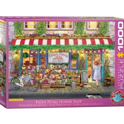 Puzzle 1000 pièces : Boutique de fleurs - Eurographics