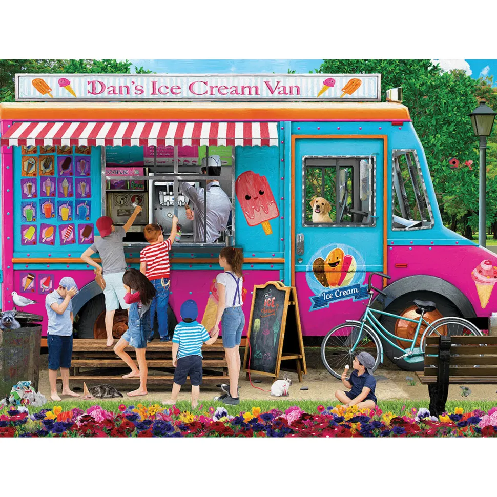 Puzzle 1000 pièces : Camion de glace de Dan - Eurographics