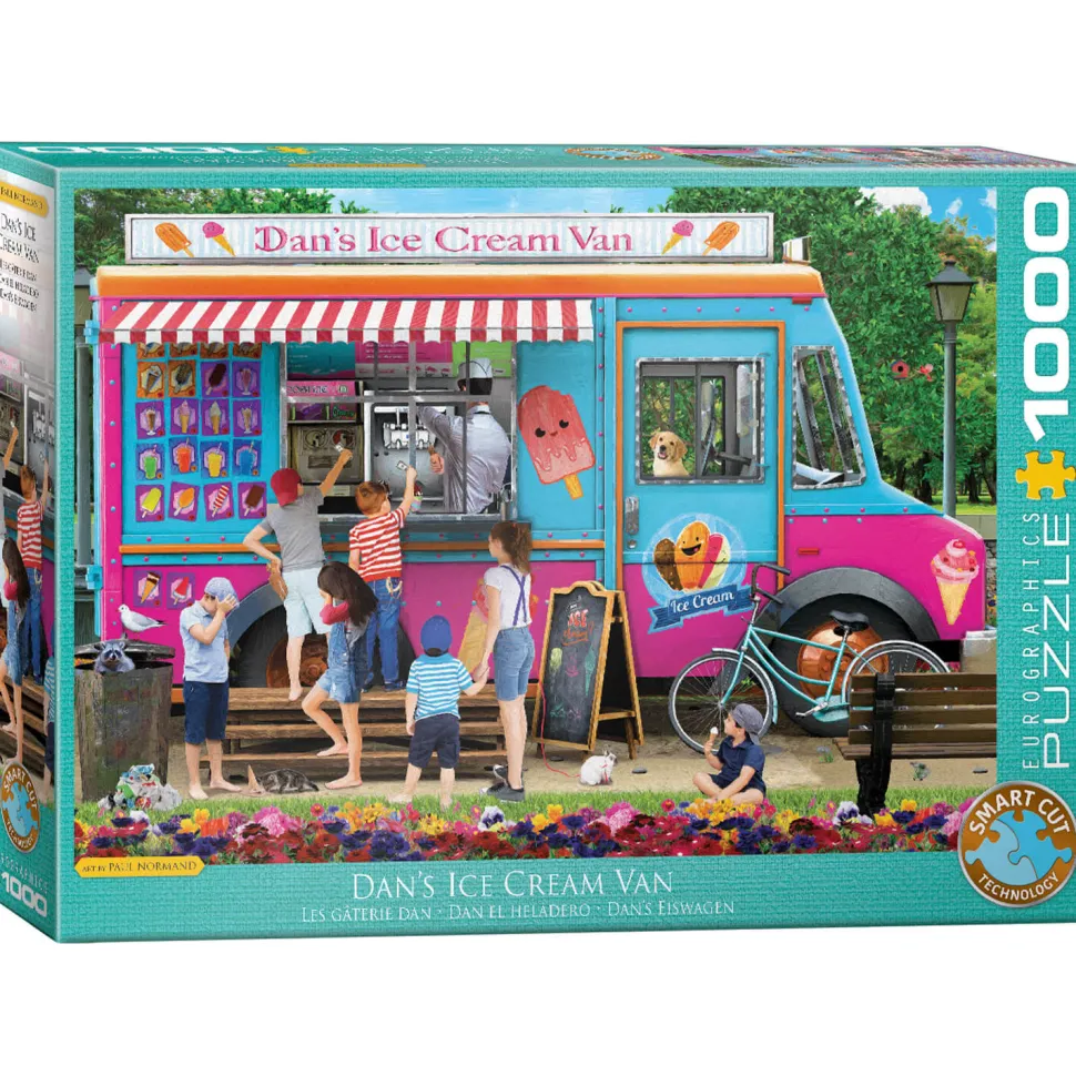 Puzzle 1000 pièces : Camion de glace de Dan - Eurographics