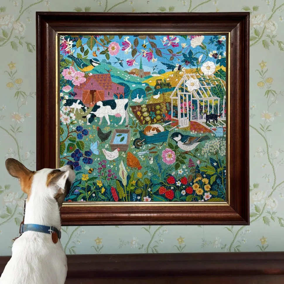 Puzzle 1000 pièces : Campagne Anglaise - Eeboo